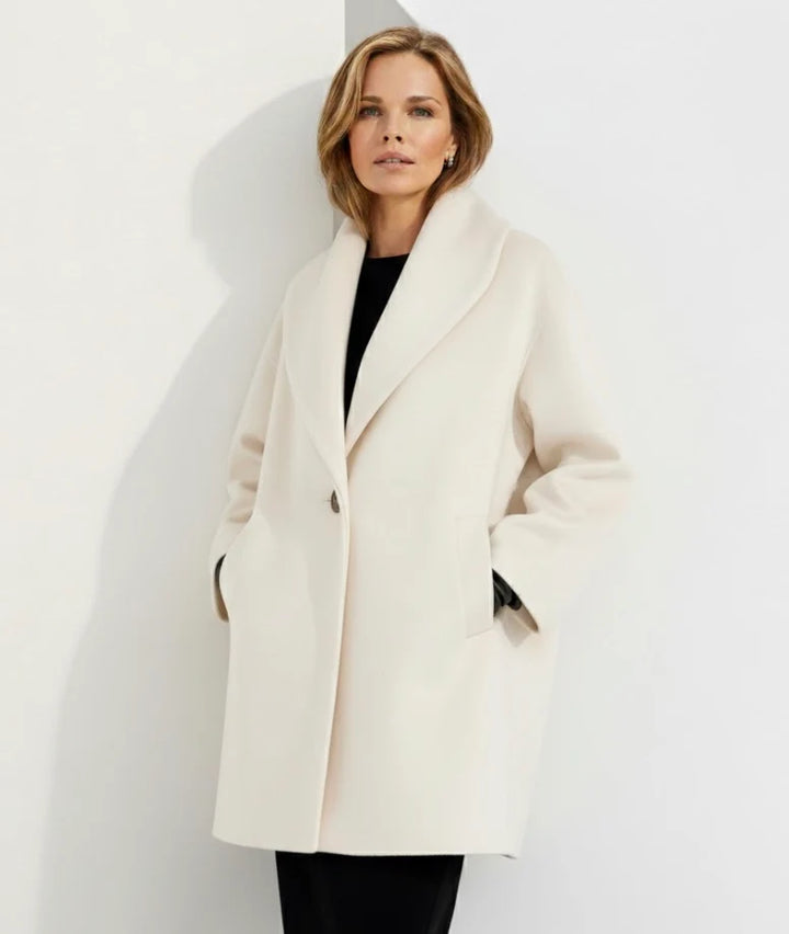 Manteau cocon chic, chaleur douce & élégance naturelle