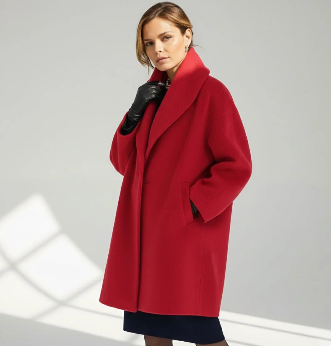 Manteau cocon chic, chaleur douce & élégance naturelle