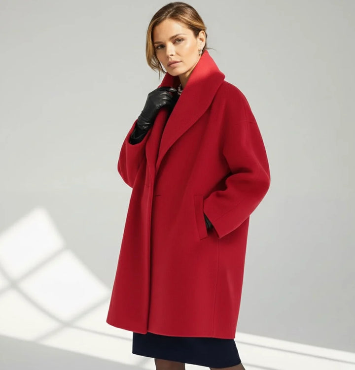 Manteau cocon chic, chaleur douce & élégance naturelle