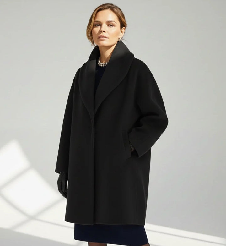Manteau cocon chic, chaleur douce & élégance naturelle